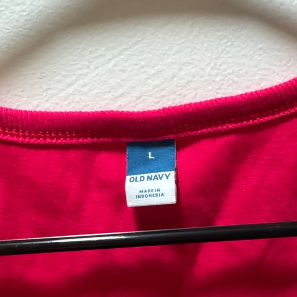 Women's Ruffled Red Top - Picture 2 of 5